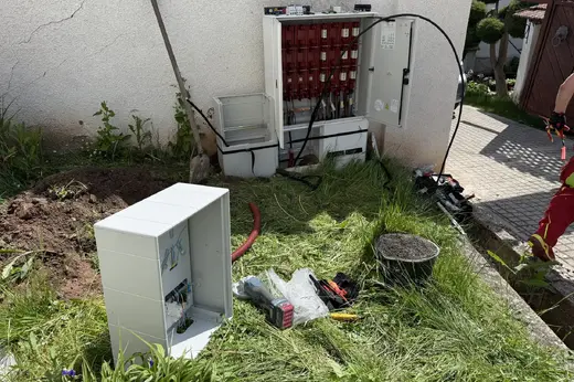 Instalace nového odběrného místa
